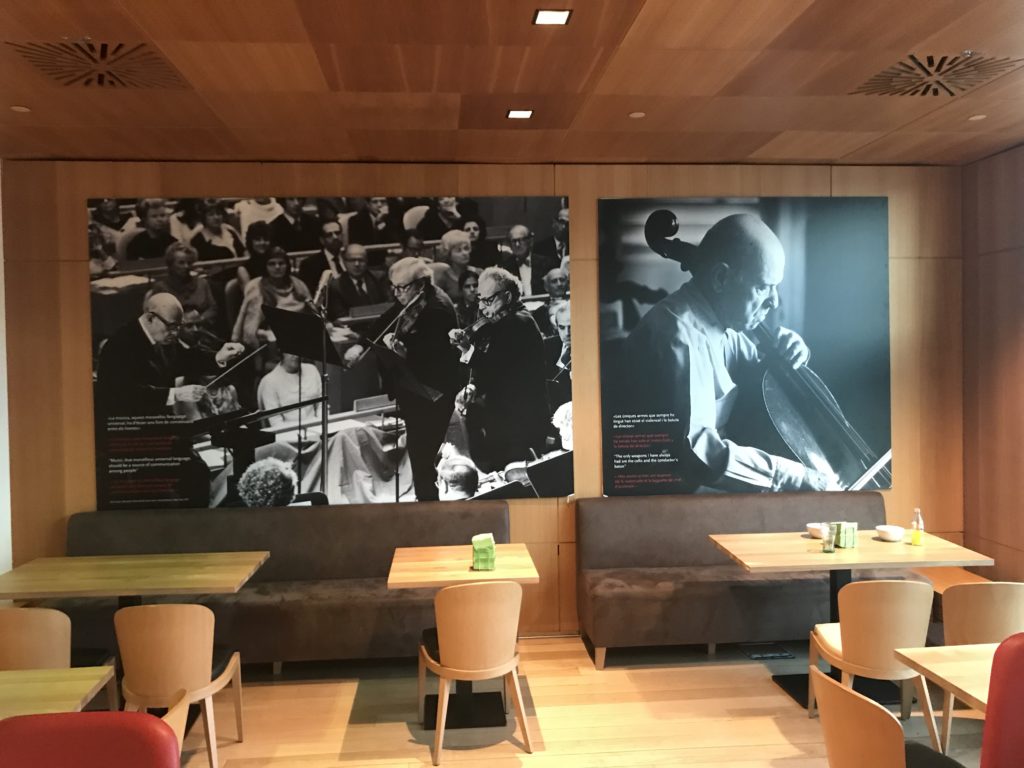 The lounge dedicated to Pau Casals