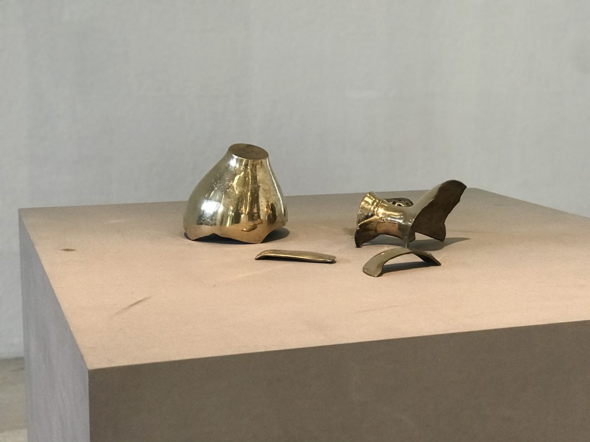 Verzeichnung ... Anna Jotta, Bronze (2017). Museo Gulbenkian
